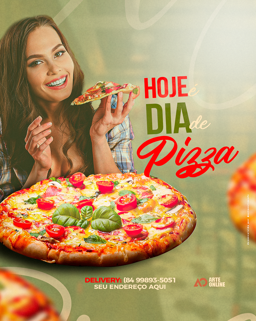 POST PIZZA PSD